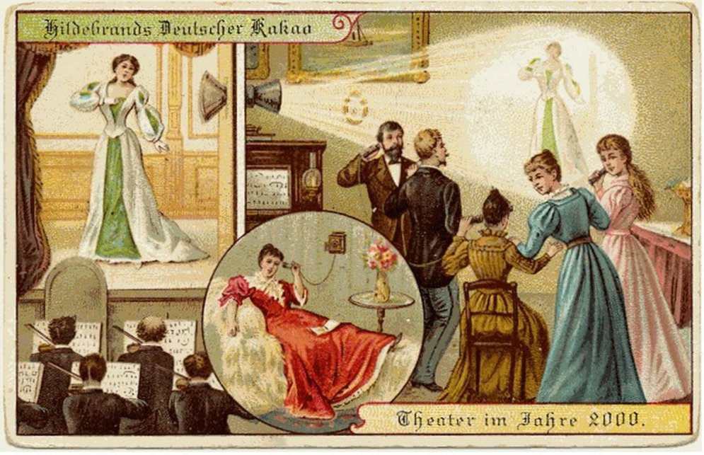 (Не)Сбыча мечт: 12 картинок-предсказаний из 1900 года про то, как мы живем сегодня