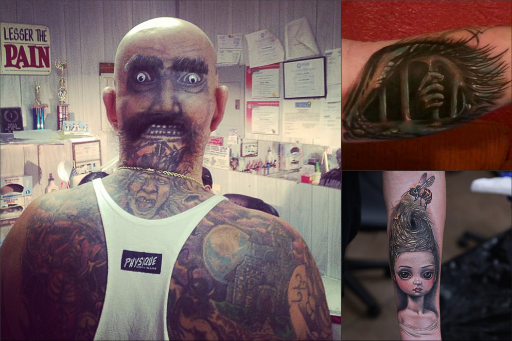 18 самых страшно-прекрасных татуировок из всех, что ты когда-либо видел