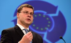 Dombrovskis: eirozona var pārdzīvot Grieķijas krīzes ietekmi
