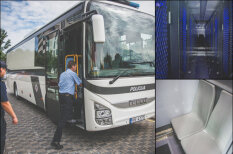 Смотри, в каком модном автобусе за €290 тыс. будут возить зэков по Латвии!