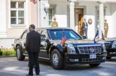 Obamas limuzīns aprīkots ar gāzes lielgabaliem un rezerves asinīm