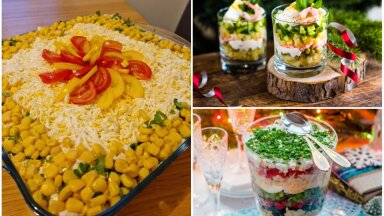Kārtu kārtās, rakstu rakstos – 18 receptes svētku salātu meklētājiem