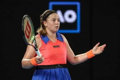 'Ceturtdaļfināla līmenis bija zemāks' – Ostapenko kritiska par savu sniegumu