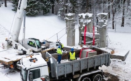 На кладбище в Вильнюсе убрали скульптуры советских воинов. Сохранить их не помогло даже обращение в ООН