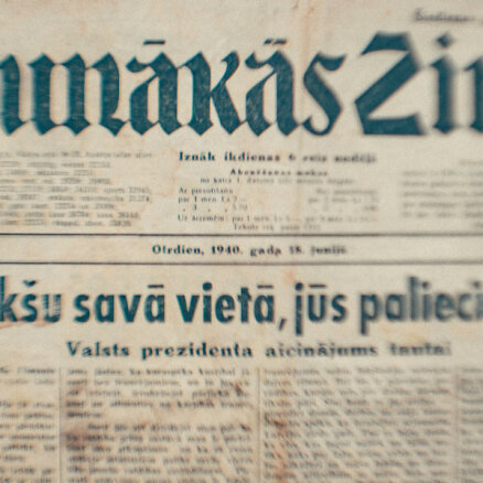 80 gadi kopš Latvijas okupācijas: Ulmaņa maldinošā runa par palikšanu savās vietās