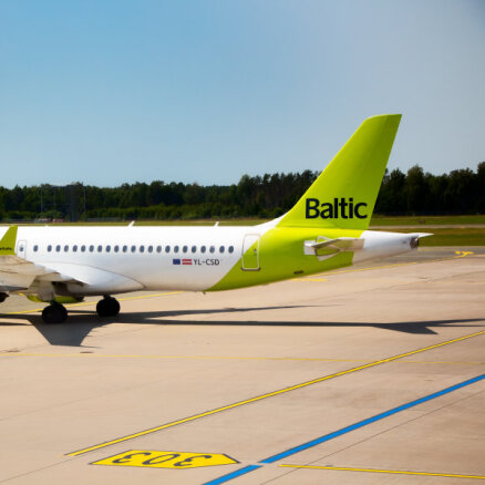 В июле количество пассажиров airBaltic выросло в два раза