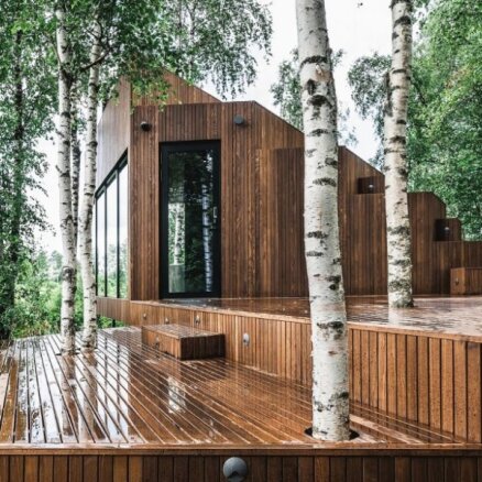 Foto: Igaunijā noskaidrotas šī gada labākās koka mājas