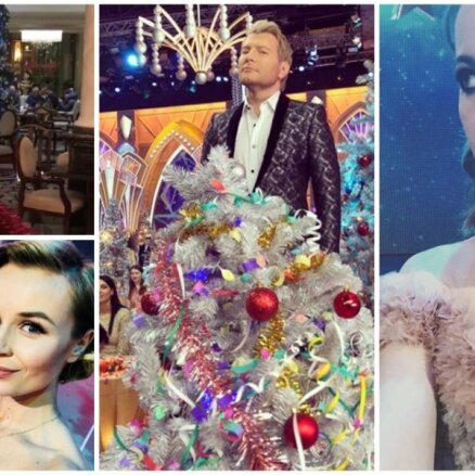 Šiks un glamūrs: Krievijas šovbiznesa zvaigžņu pirmssvētku laiks