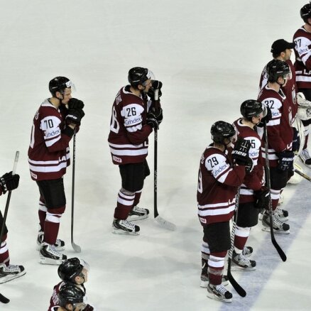 Latvijas hokeja izlase otrajā pārbaudes spēlē piedzīvo 'sauso' zaudējumu Vācijai