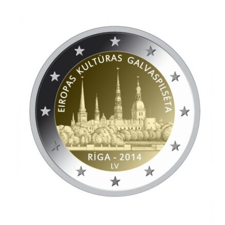 Как будет выглядеть первая латвийская монета евро с особым дизайном?