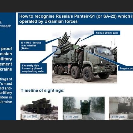 Британия представила фото "российских ЗРК" на Украине