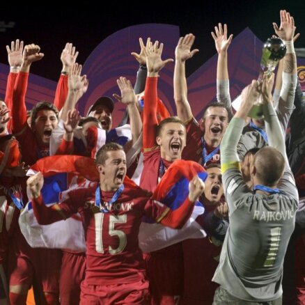 Serbijas futbolisti sensacionāli triumfē Pasaules kausā U-20 vecuma grupā