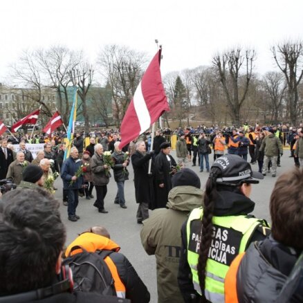 Rīgas domē līdz šim pieteikti trīs 16. marta piemiņas pasākumi