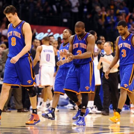 'Knicks' otro gadu pēc kārtas atzīta par NBA vērtīgāko komandu
