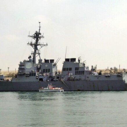 Pret ASV karakuģi Sarkanajā jūrā atkal izšauta raķete no Jemenas
