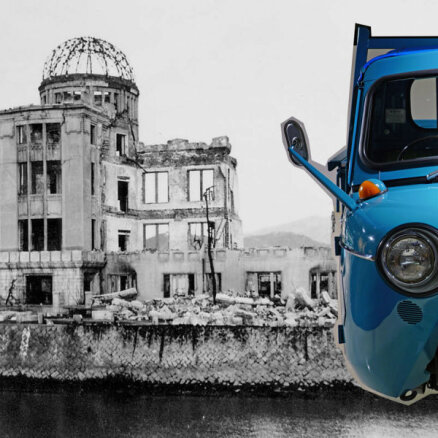 'Mazda' zīmola stāsts: kā tā radītājs par mata tiesu izglābās no ASV atombumbas