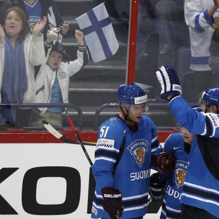 Somijas hokejisti pasaules čempionātā gatavojas startēt bez NHL pārstāvjiem