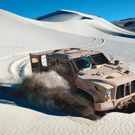 Video: Slavenos 'Humvee' jau drīzumā nomainīs brangākie 'Oshkosh L-ATV'