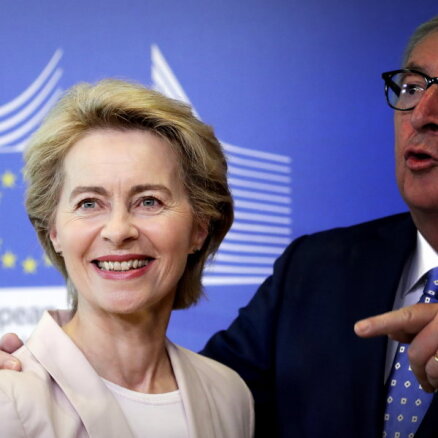 Junkeru EK vadībā nomainīs fon der Leiena, lemj Eiropas Parlaments