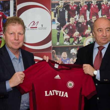 Starkovs paliks Latvijas futbola izlases galvenā trenera amatā