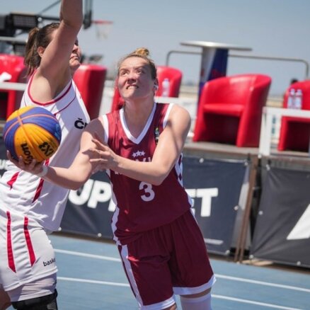 Latvijas 3x3 basketbolistes iekļūst Pasaules sērijas turnīra ceturtdaļfinālā
