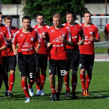 Latvijas U -21  izlases futbolisti atkal negūst vārtus