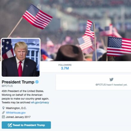Аккаунт Дональда Трампа в Twitter восстановлен