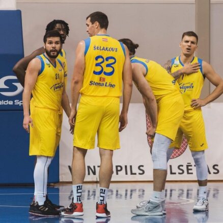 'Ventspils' basketbolisti nostabilizējas apvienotās līgas otrajā vietā