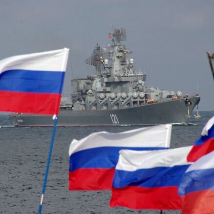 У границ Латвии вновь замечены российские военные корабли