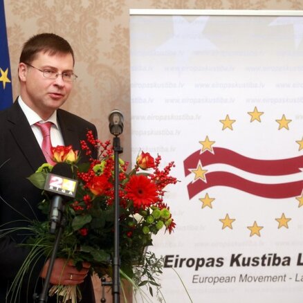 "Человеком Европы" 2013 года в Латвии стал Домбровскис
