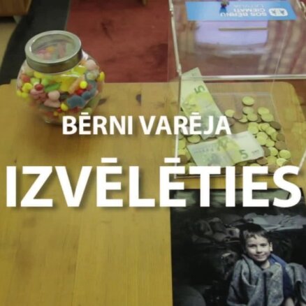 Eksperiments: Latvijā bērni gatavi atteikties no konfektēm, lai ziedotu labdarībai