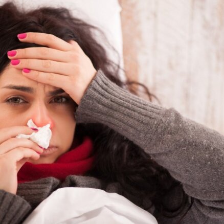 За три года резко выросло число латвийцев, гоcпитализированных из-за гриппа
