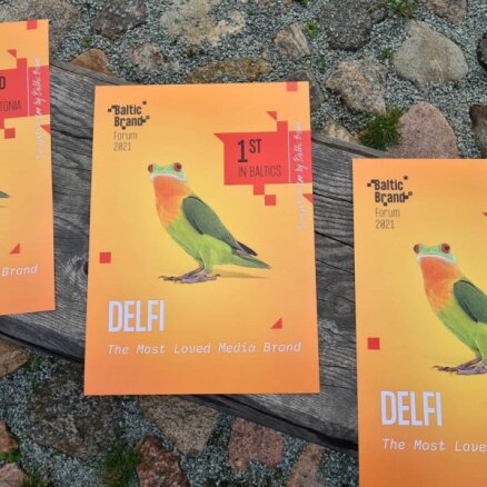 Названы любимые бренды: DELFI победил в категории СМИ в Латвии и странах Балтии