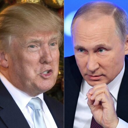 Tramps uzslavē Putinu par ASV diplomātu neizraidīšanu no Krievijas