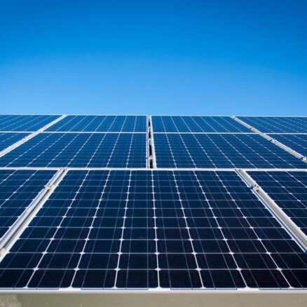 'Latvenergo' divu gadu laikā iegādāsies saules paneļus ar 100 MW jaudu