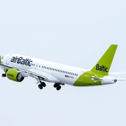 'airBaltic' novembrī pārvadājusi par 265% vairāk pasažieru