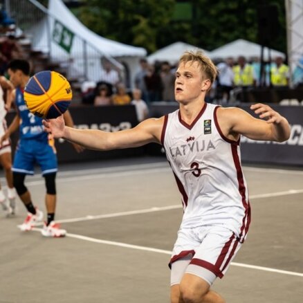 Latvijas U-18 3x3 basketbolisti Pasaules kausa ceturtdaļfinālā piedzīvo neveiksmi