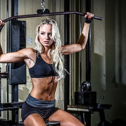 Dobeles Paula - no resnītes par fitnesa daiļavu