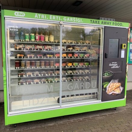 Сеть магазинов Elvi устанавливает автоматы по продаже готовой еды