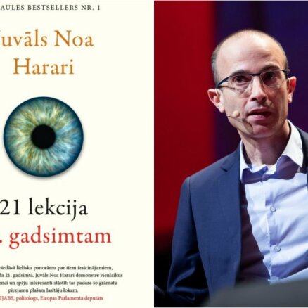Izdota ietekmīgā vēsturnieka Juvāla Noja Harari jaunā grāmata '21 lekcija 21. gadsimtam'