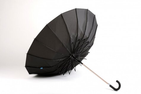 Izgudrots lietussargs, ko vienkārši nav iespējams pazaudēt