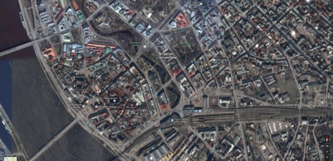 Palūkojies uz Rīgu no jauna: 'Google Maps' un 'Google Earth' piedāvā augstākas izšķirtspējas kartes