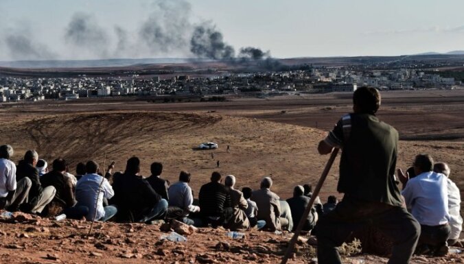 Irākas Kurdistānas parlaments atbalsta karavīru nosūtīšanu uz Sīrijas Kobani
