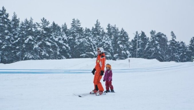 Kur Rīgā šoziem var slēpot, slidot un šļūkt no kalna ar kameru vai ragavām