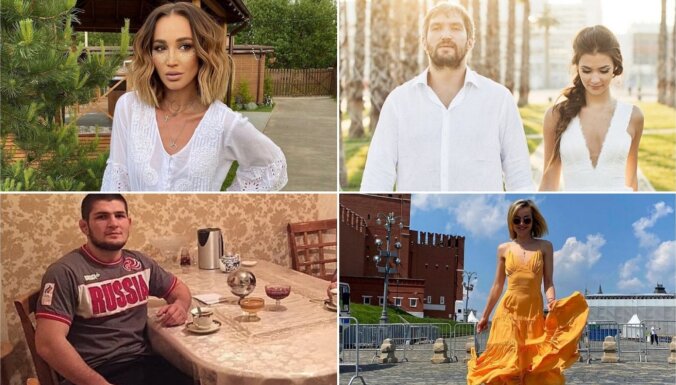 Jauni, skaisti, bagāti: 'Forbes' nosauc Krievijas visturīgākās slavenības