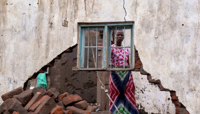 Tropiskā vētra 'Ana' Āfrikas dienvidos prasījusi 77 cilvēku dzīvības