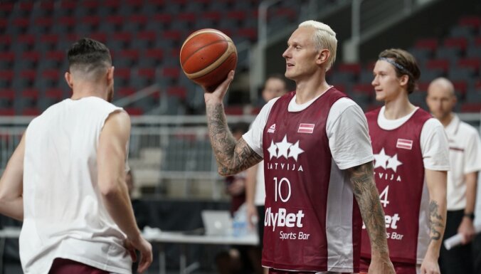Latvijas basketbolisti Krētā var nodrošināt ceļazīmi uz Pasaules kausu