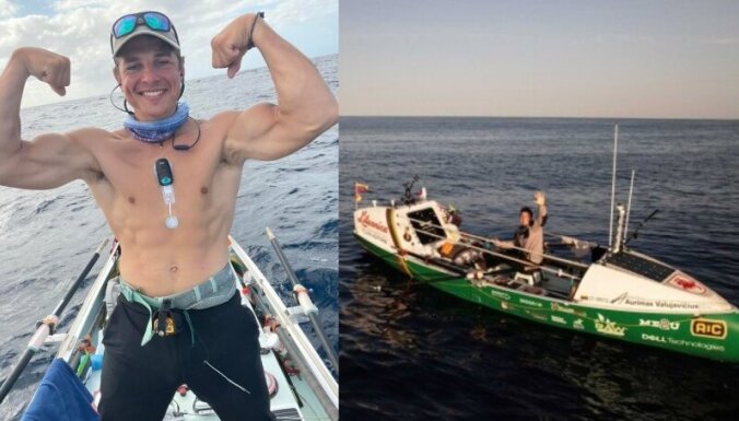 Путешественник из Литвы в одиночку за месяц преодолел больше 1000 морских миль