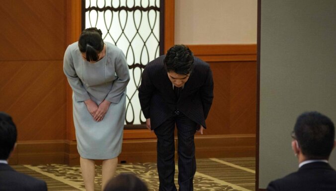 Japānas princese Mako iziet par sievu pie puiša no parastās tautas