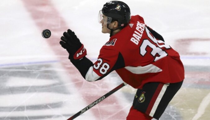 Рудольф Балцерс стал 15-м латвийцем, забросившим шайбу в матче НХЛ